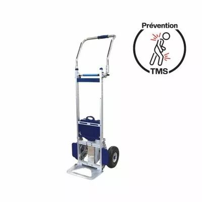 Diable alu monte-escaliers �lectrique - charge 170 kg