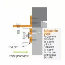 Support de pose EH3-APH pour contreplaque