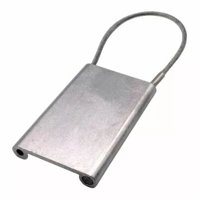 Plaque de marquage en aluminium