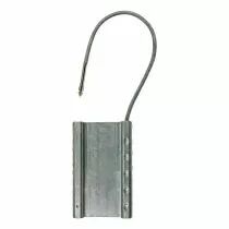 Plaque de marquage en aluminium