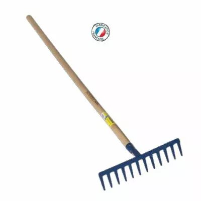 Rateau forg� dents droites