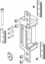 Paumelle invisible Chic Door EG pour porte aluminium
