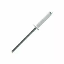Rivet standard - t&ecirc;te plate laqu&eacute;e blanche - alu/tige acier