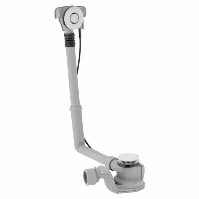 Vidage de baignoire - PushControl finition chrome / brillant