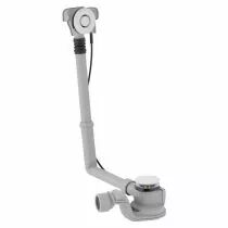 Vidage de baignoire - PushControl finition chrome / brillant