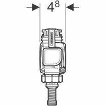 Robinet flotteur Type 383 alimentation lat&eacute;rale