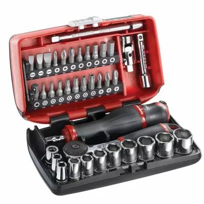 Coffret serrage-vissage 1/4` - R2NANO + 1 miniature Norev