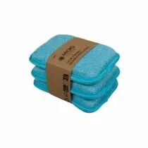 Lot de 3 &eacute;ponges microfibre multi-surfaces