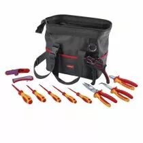 Sacoche 7 outils &eacute;lectricien