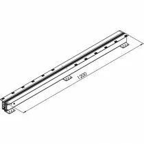 Kit complet pour table extensible Alu77 Frontslide