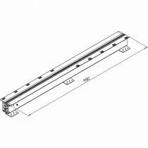 Kit complet pour table extensible Alu77 Frontslide