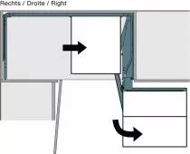 Kit complet extension d�angle Magic Corner Standard II