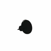 Serrure ronde &agrave; plaquer - noire