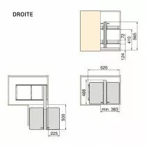 Syst&egrave;me d�angle articul&eacute; coulissant