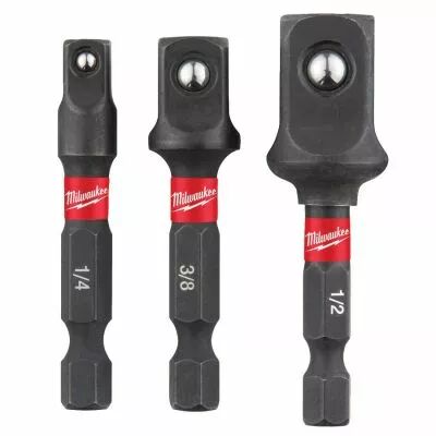 Pack de 3 adaptateurs de vissage Shockwave Impact Duty