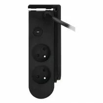 Bloc prise Gekko clipsable