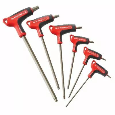 Jeu de 6 cl�s m�les en P 6 pans OGV Grip