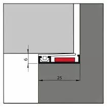 Joint d'isolation feuillure AIB 3N
