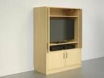 Coulisse pour porte escamotable