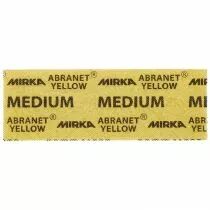 Coupe abrasive maille micro perforee Abranet Yellow 80 x 230 mm