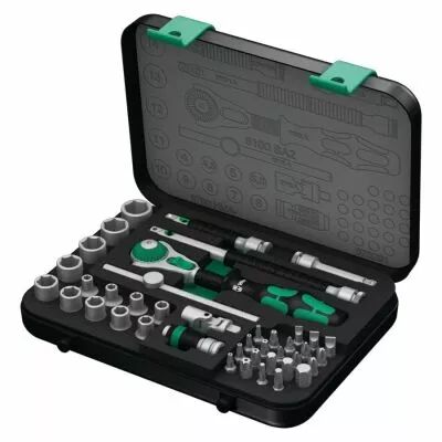 Coffret 42 pi�ces 1/4� Zyklop