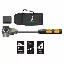 Cl&eacute; &agrave; douille s&eacute;rie 1/2� Wera 8002 C - Koloss 1/2� SB &agrave; emmanchement 1/2�