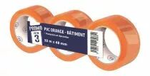Ruban adh&eacute;sif PVC orange b&acirc;timent Scapa