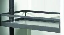 Kit armoire coulissante Dispensa anthracite