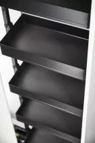 Kit armoire coulissante Dispensa anthracite