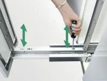 Kit armoire coulissante Dispensa 90 ClickFixx