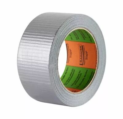 Tissu couch� PE 25/100 mm - gris alu - 3162