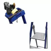 Escabeau aluminium laqu&eacute; MP