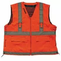 Veste-harnais haute visibilit&eacute;