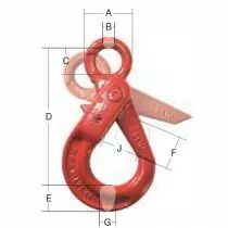 Crochet &agrave; �il acier