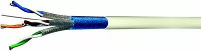 C�ble r�seau r�sidentiel Grade 3 TV F/FTP 4 paires 2150 MHz LSZH
