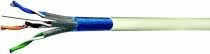 C&acirc;ble r&eacute;seau r&eacute;sidentiel Grade 3 TV F/FTP 4 paires 2150 MHz LSZH