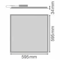 Panneau LED encastrable 600 &times; 600 mm