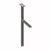 Pendard rail 41x41 perfor&eacute; 3 faces