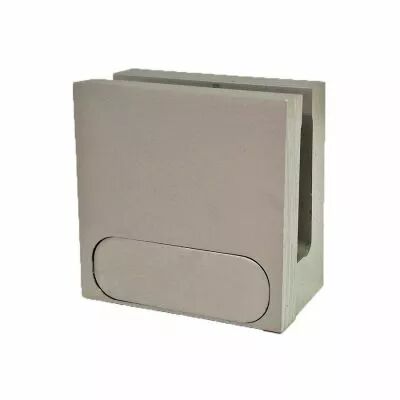 Pince aluminium pour garde-corps verre 40 � 40 mm
