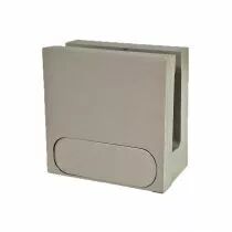 Pince aluminium pour garde-corps verre 40 &times; 40 mm