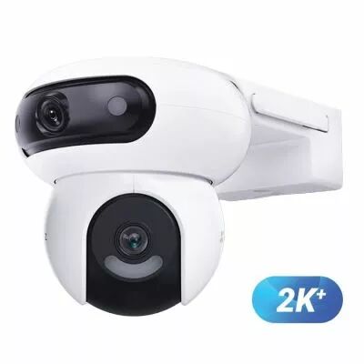 Cam�ra motoris�e filaire � double objectif wifi H90 Dual 2K/2K+