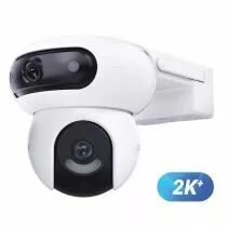 Cam&eacute;ra motoris&eacute;e filaire &agrave; double objectif wifi H90 Dual 2K/2K+