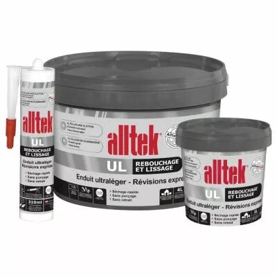 Enduit ultra l�ger de rebouchage et retouche UL
