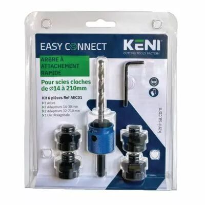 Coffret Arbre Easy Connect avec 5 adaptateurs