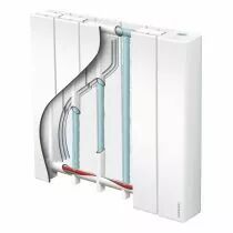 Radiateur &eacute;lectrique &agrave; inertie fluide Accessio