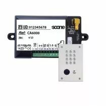 Clavier/lecteur inox encastr&eacute; 4G CA6060 - pr&eacute;pay&eacute; illimit&eacute;