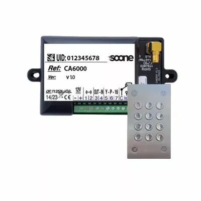 Clavier inox encastr� 4G CA6050 - pr�pay� illimit�