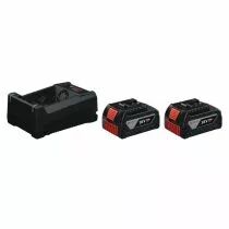 Pack 2 batteries GBA + chargeur Expert EXBA 18 V