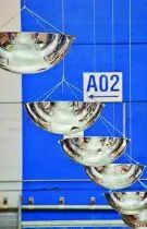 Miroir hémisphérique intérieur 360°