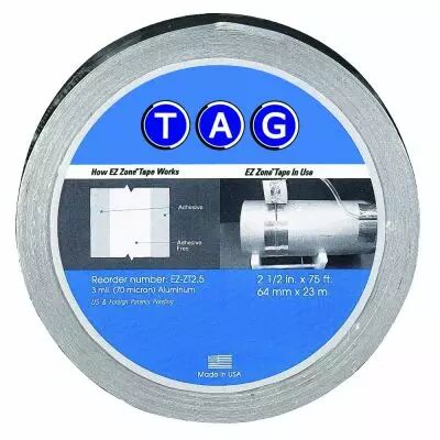 Bande inertage aluminium  - E-Z ZONE TAPE
